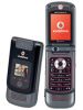 Motorola V1100
GSM 900 / 1800 / 1900
UMTS 2100
100 x 48 x 18.9 mm, 79.9 cc
Camera 1.3 MP, 1280 x 960 pixels, video, secondary video call camera

For Vodafone