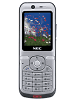 NEC e353
GSM 900 / 1800 / 1900
UMTS 2100
117 x 46 x 16 mm
Camera VGA, 640x480 pixels, video; secondary CIF video call camera