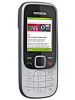 Nokia 2330 classic GSM 900 / 1800 GSM 850 / 1900 107 x 46 x 13.8 mm, 57 cc Camera VGA, 640x480 pixels