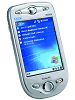 Qtek 2020i
GSM 900 / 1800 / 1900
130 x 70 x 18 mm, 105 cc
Camera 1.3 MP, 1280x960 pixels, video
Microsoft Windows Mobile 2003 SE PocketPC

Produced by HTC.  Functionally identical to O2 XDA IIi.