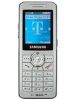 Samsung T509
GSM 850 / 1800 / 1900
117 x 46 x 10 mm
Camera VGA, 640x480 pixels, video

For T-Mobile